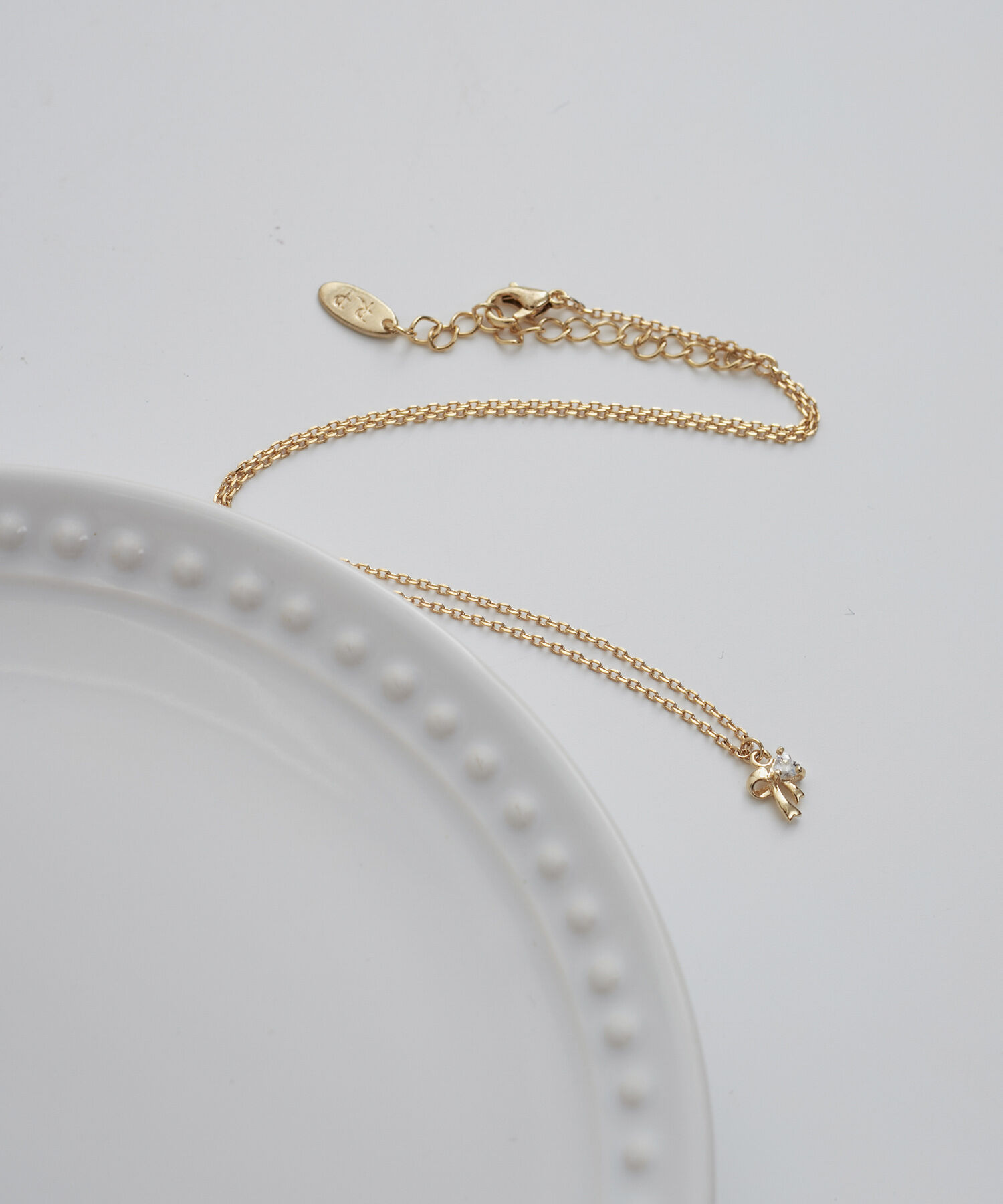 ROPE PICNIC PASSAGE「プチモチーフショートネックレス」|ネックレス|ゴールド系(92)