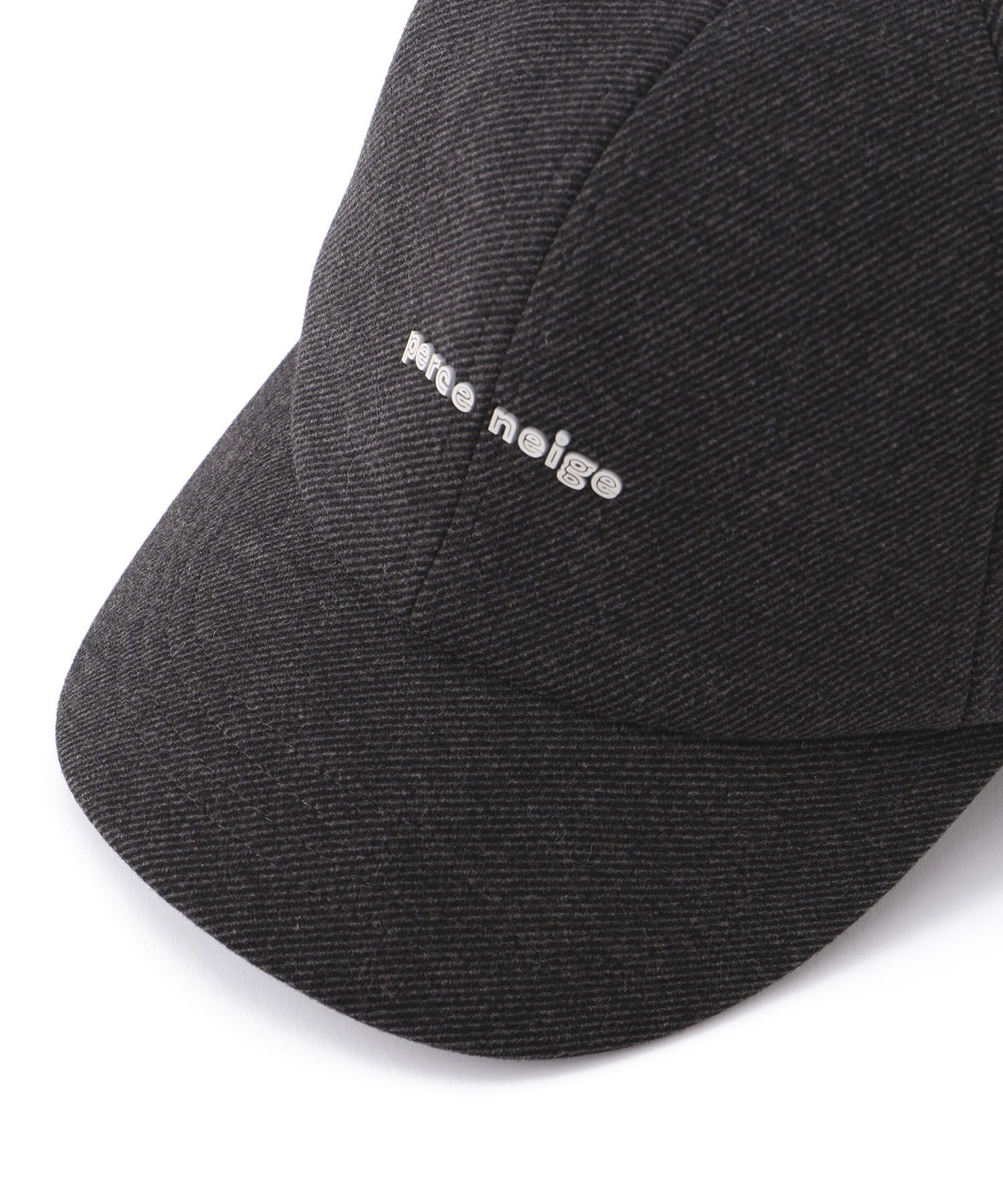 ROPE PICNIC PASSAGE「ラバーロゴ起毛ツイルキャップ/リンクコーデ」|キャップ・キャスケット|