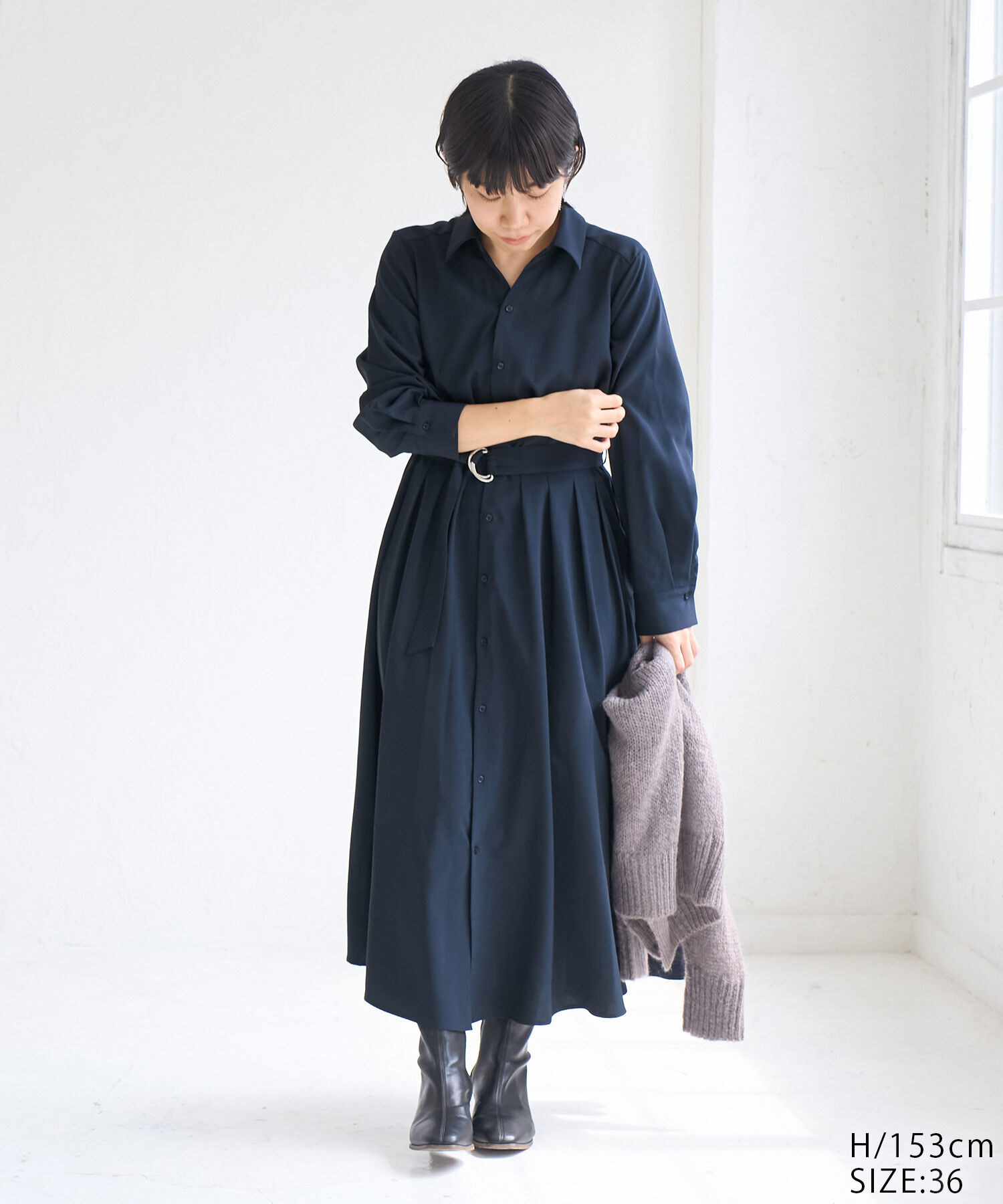 Rope&rsquo;Picnic「シャツコンシャスワンピース」|ワンピース|