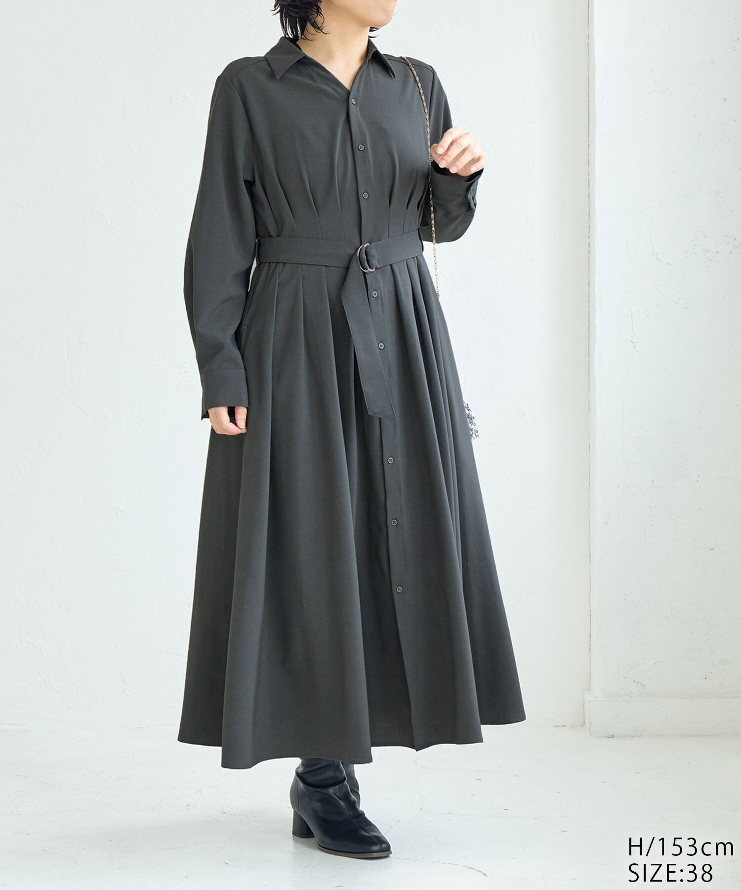 Rope&rsquo;Picnic「シャツコンシャスワンピース」|ワンピース|