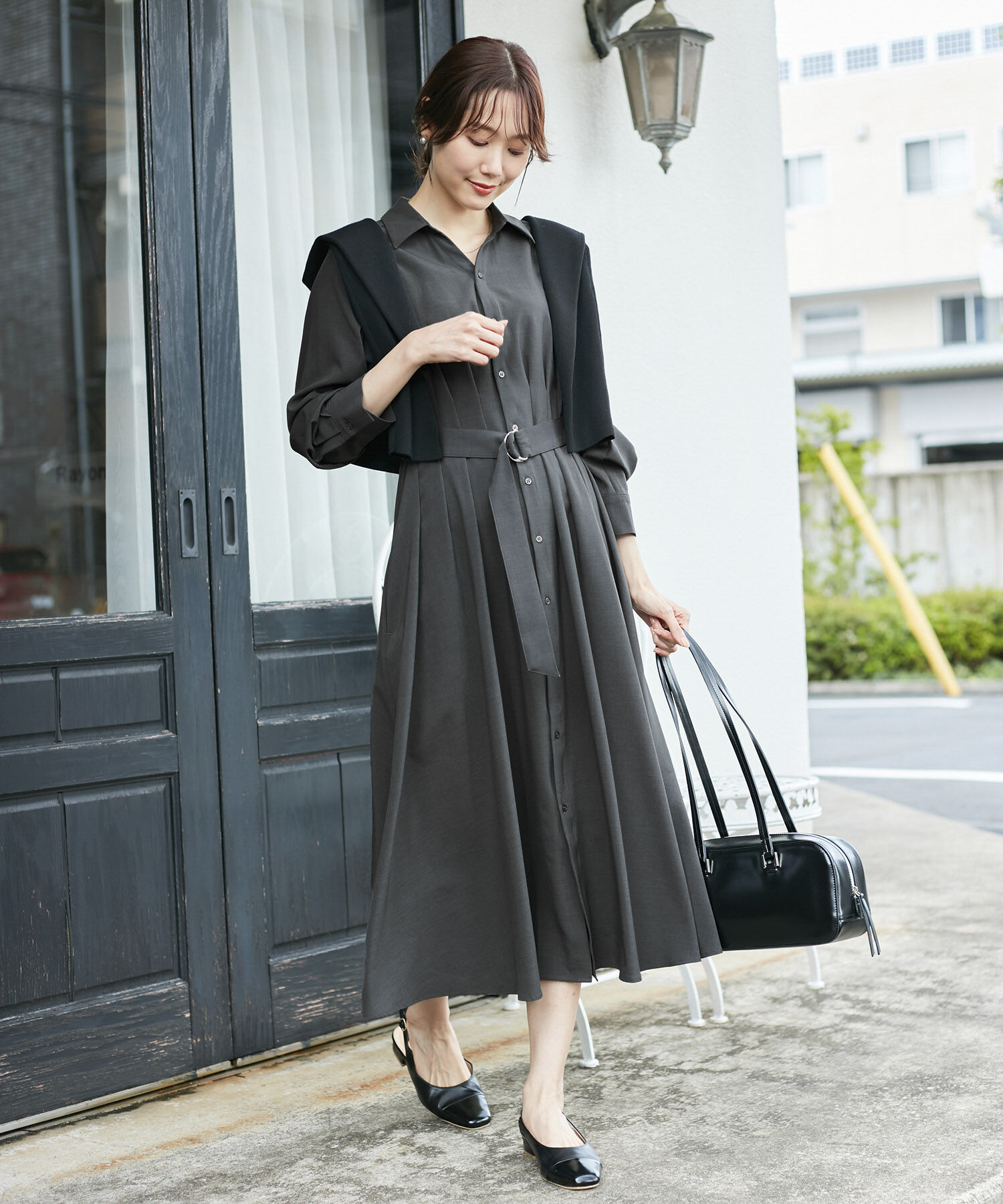 Rope&rsquo;Picnic「シャツコンシャスワンピース」|ワンピース|