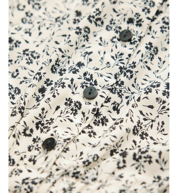 Rope&rsquo;Picnic「小花柄スキッパーロングワンピース」|ワンピース|