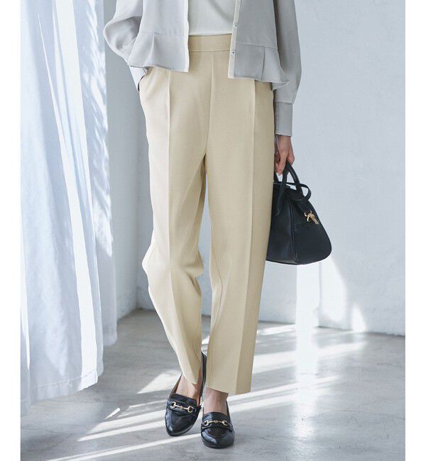 Rope&rsquo;Picnic「【3サイズ展開】イージーテーパードパンツ」|チノ|