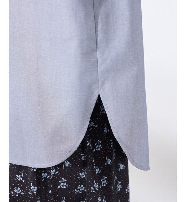 Rope&rsquo;Picnic「【花粉ガード・防シワ】ハーフスリーブフリルシャツ」|シャツ・ブラウス|