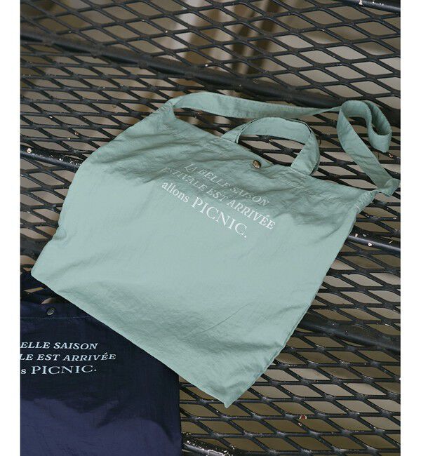 ROPE PICNIC PASSAGE「【A4対応・撥水】 2WAYマルシェトートバッグ」|トートバッグ|ブルー系(45)