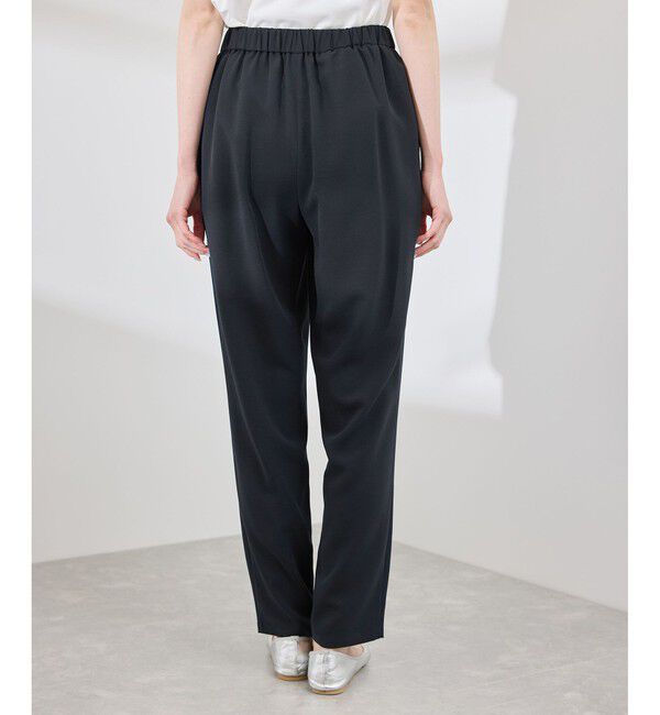 Rope&rsquo;Picnic「【イージーケア】ジョーゼットスラックスパンツ/セットアップ対応」|チノ|