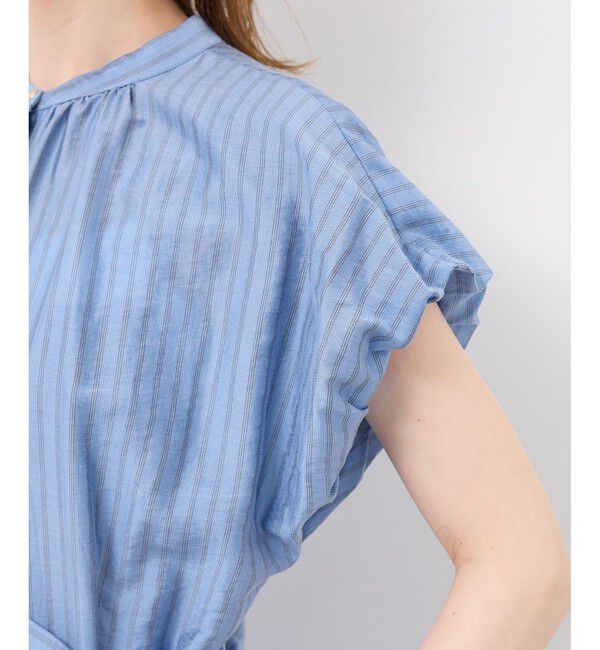 Rope&rsquo;Picnic「emurシアードビーストライプシャツワンピ」|ワンピース|