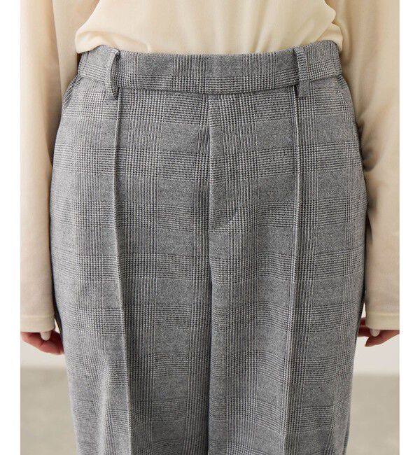 Rope&rsquo;Picnic「裏起毛ストレートパンツ」|チノ|