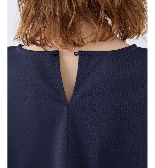 Rope&rsquo;Picnic「【WEB限定カラー:ネイビー,ピンク】袖シアーカットトップス」|Tシャツ・カットソー|