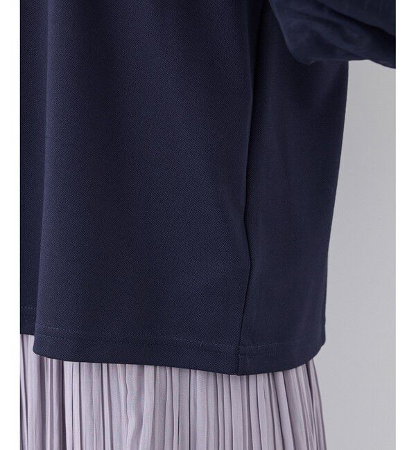 Rope&rsquo;Picnic「【WEB限定カラー:ネイビー,ピンク】袖シアーカットトップス」|Tシャツ・カットソー|