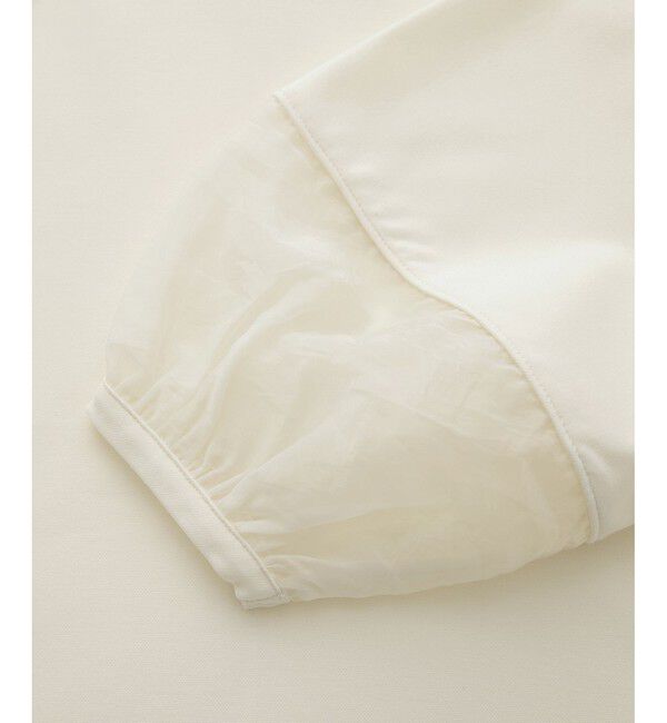 Rope&rsquo;Picnic「【WEB限定カラー:ネイビー,ピンク】袖シアーカットトップス」|Tシャツ・カットソー|