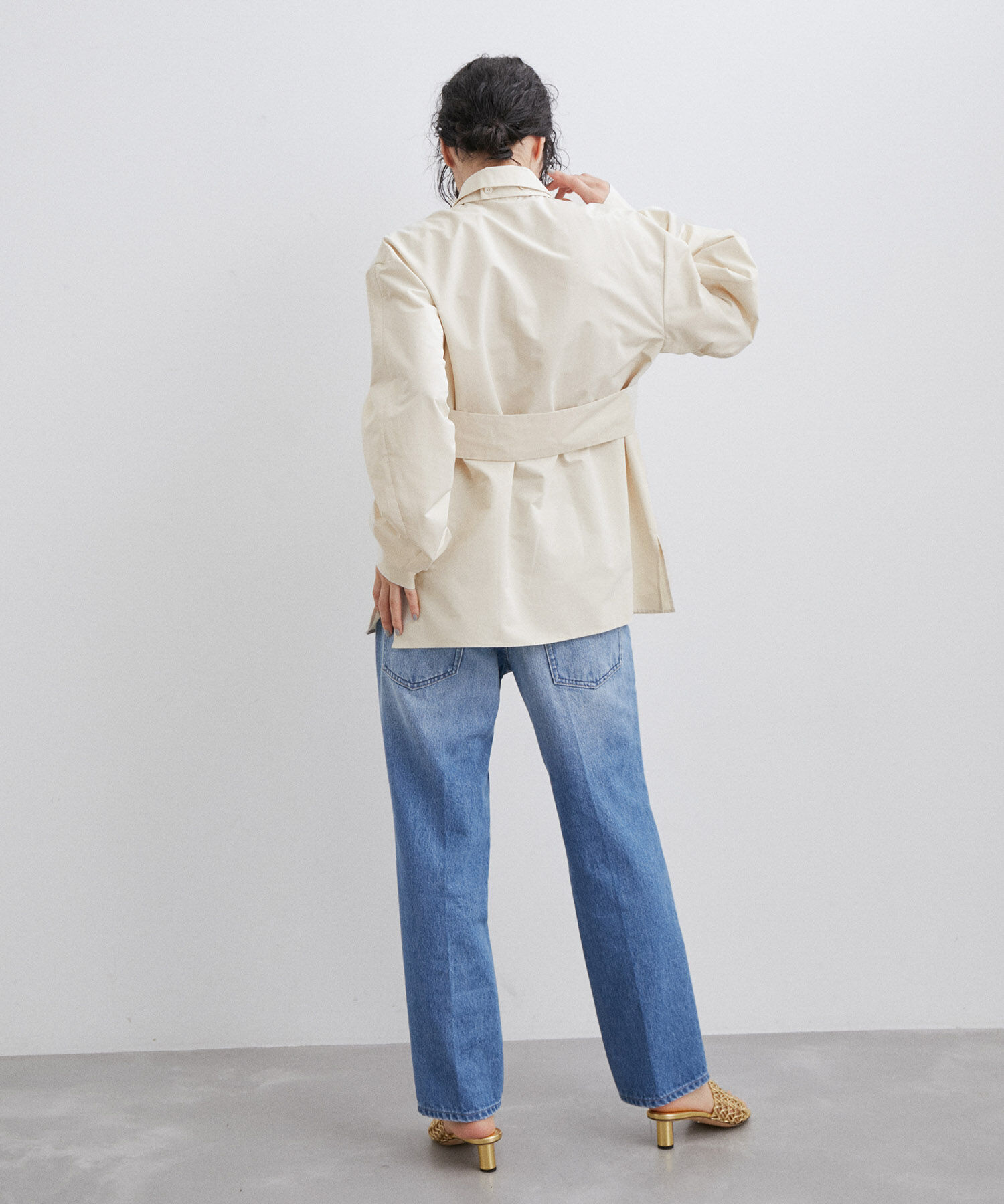 ADAM ET ROPE'「〈SETアイテム〉ビスチェセットシャツ」|シャツ・ブラウス|