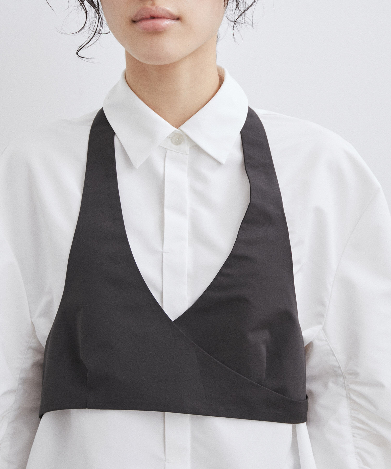 ADAM ET ROPE'「〈SETアイテム〉ビスチェセットシャツ」|シャツ・ブラウス|