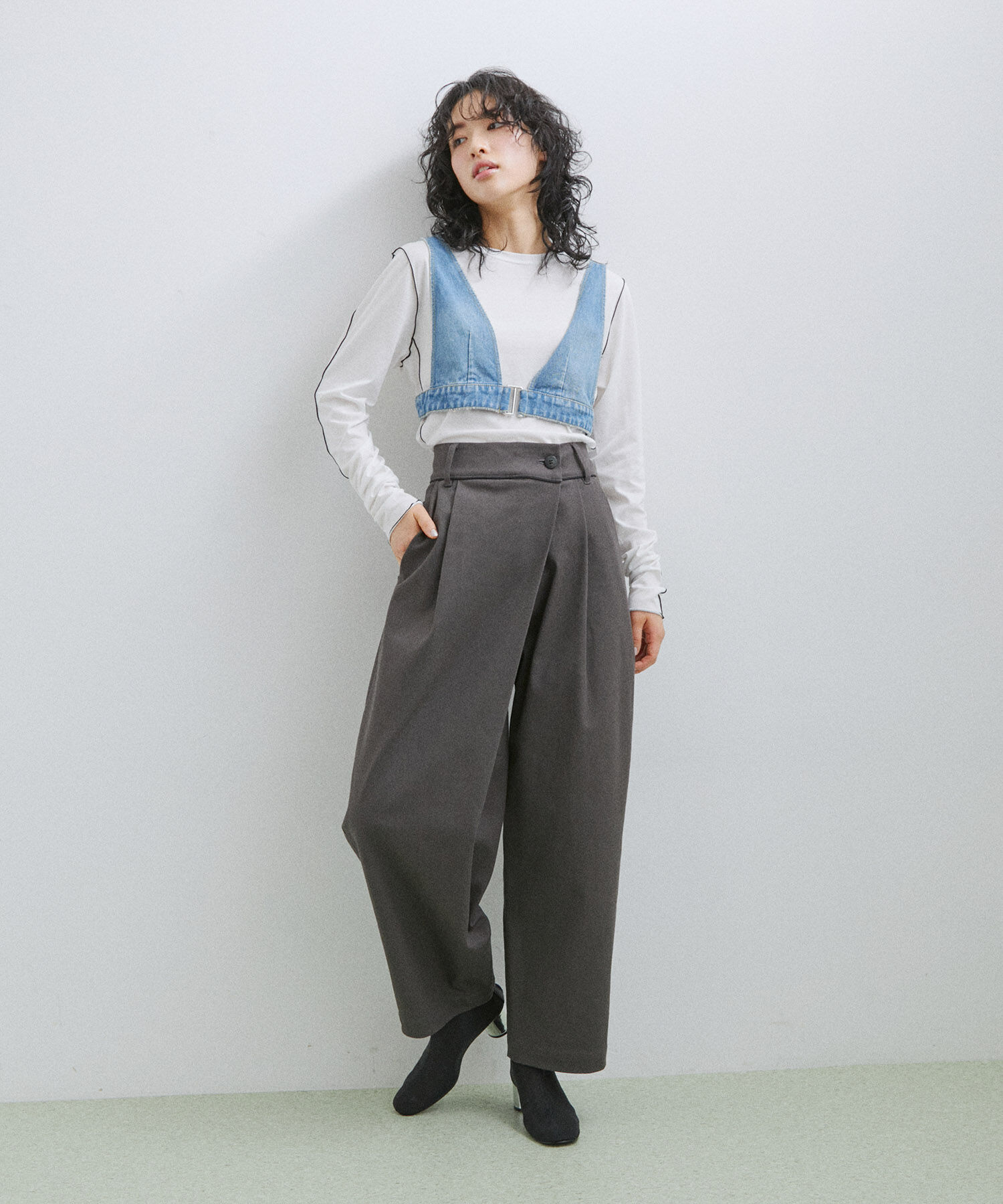 ADAM ET ROPE'「ラップパンツ」|その他|