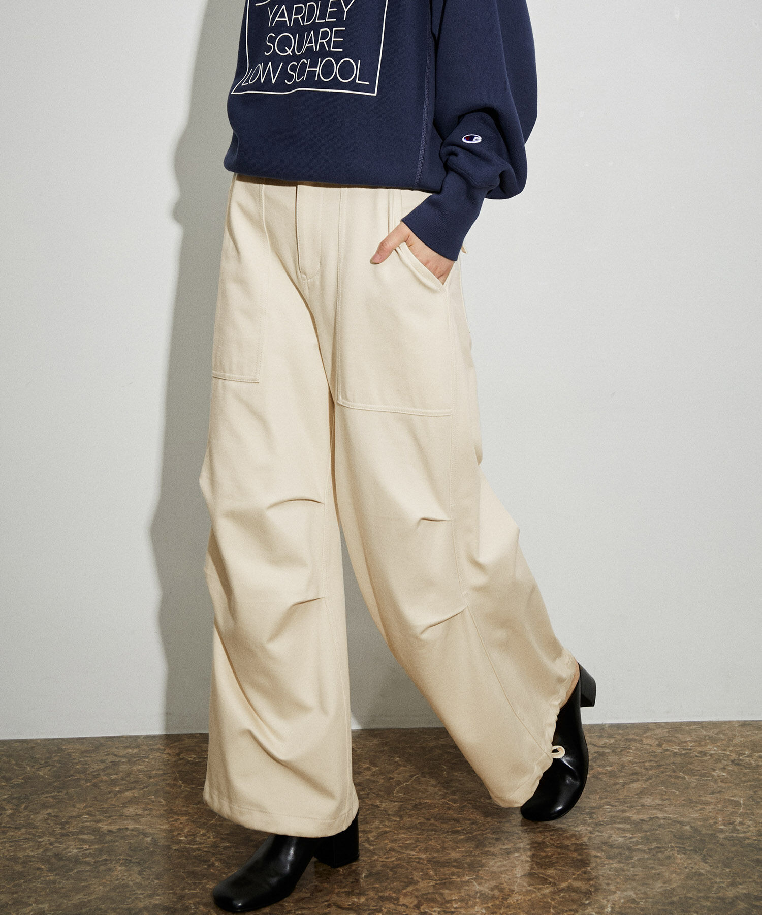 ADAM ET ROPE'「ストレッチベイカーパンツ」|その他|キナリ(16)