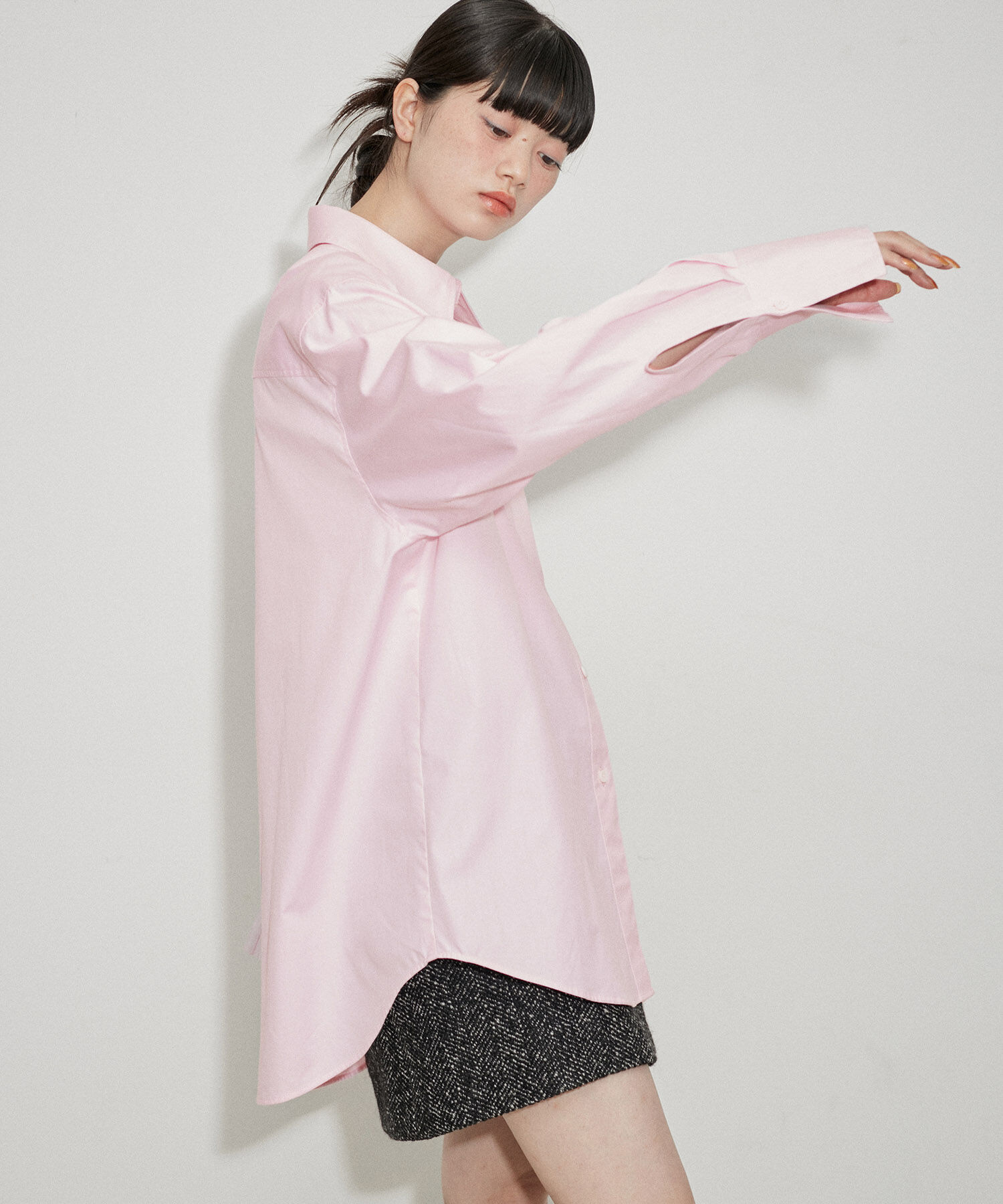 ADAM ET ROPE'「オーバーオックスシャツ」|シャツ・ブラウス|