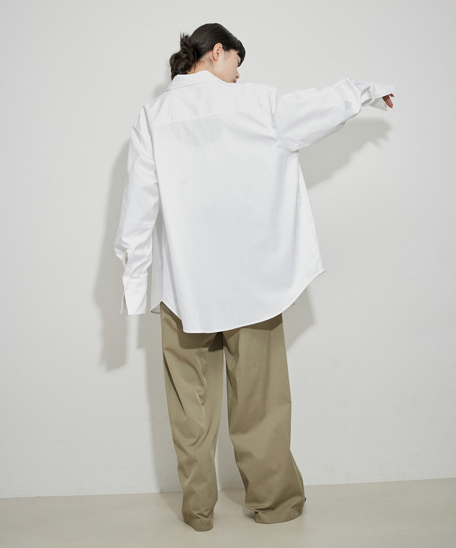 ADAM ET ROPE'「オーバーオックスシャツ」|シャツ・ブラウス|