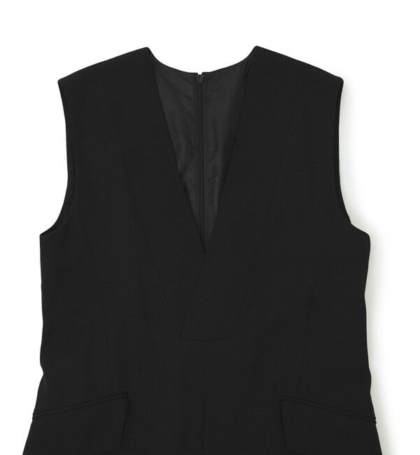 ADAM ET ROPE'「【WEB限定】Vネックロンパース」|オールインワン|