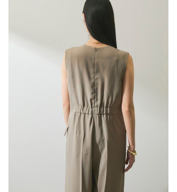 ADAM ET ROPE'「【WEB限定】Vネックロンパース」|オールインワン|