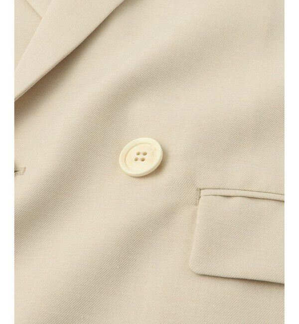 ADAM ET ROPE'「【サステナブル】ドロップショルダージャケット」|テーラードジャケット|