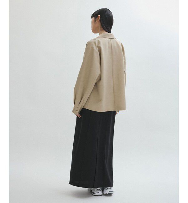 ADAM ET ROPE'「【サステナブル】ドロップショルダージャケット」|テーラードジャケット|