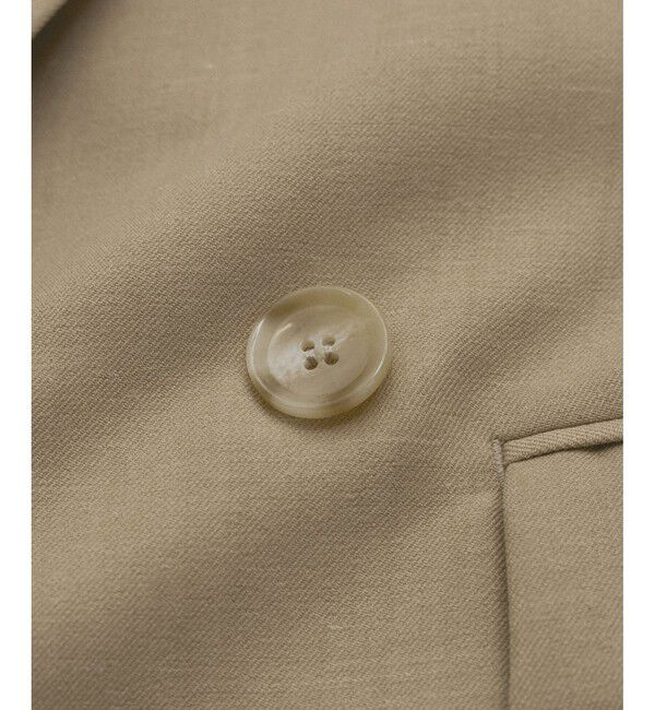 ADAM ET ROPE'「【サステナブル】ドロップショルダージャケット」|テーラードジャケット|