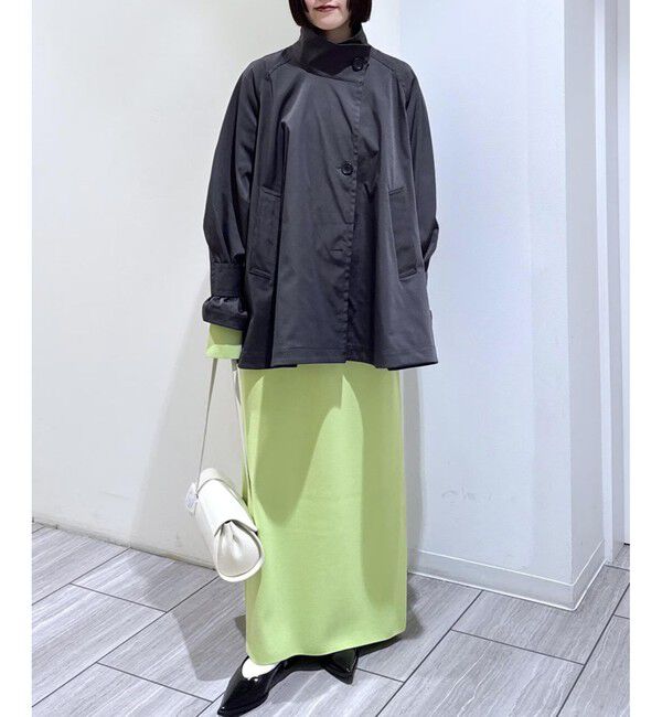 ADAM ET ROPE'「【定番人気】フレアミドルトレンチコート」|トレンチコート|