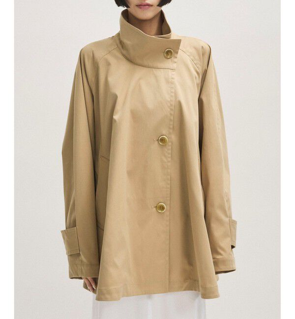 ADAM ET ROPE'「【定番人気】フレアミドルトレンチコート」|トレンチコート|