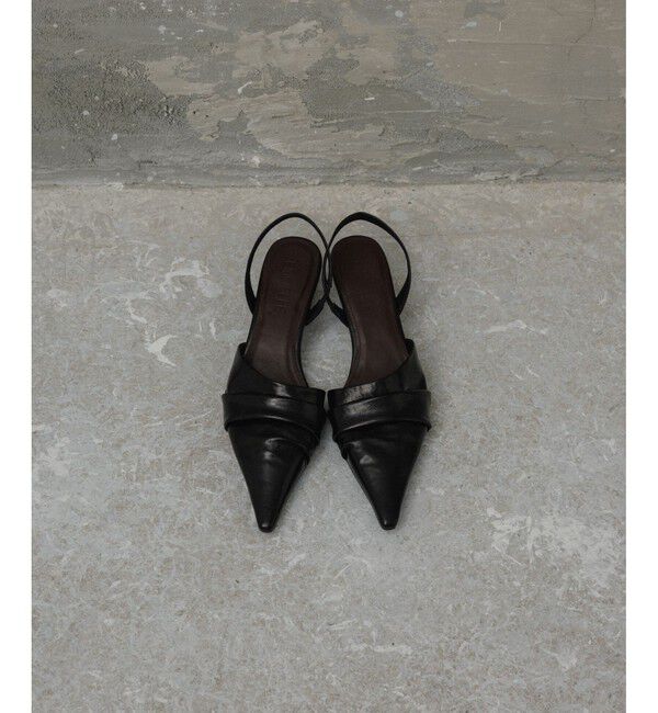 ADAM ET ROPE'「【EMOELLE】セパレートミュール」|サンダル|ブラック(01)