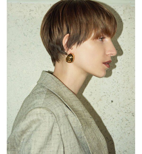 ADAM ET ROPE'「【EMOELLE】シルクネップテーラードジャケット」|テーラードジャケット|