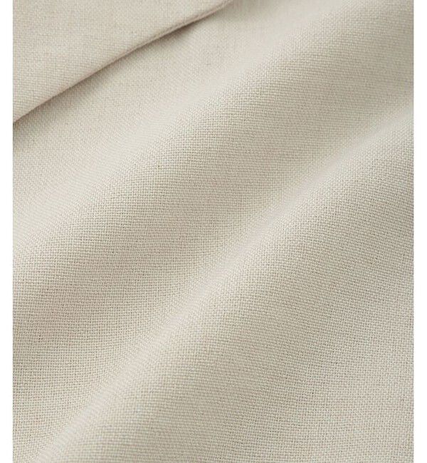 ADAM ET ROPE'「【WEB限定】リネンライク フロントタック スキッパーシャツ / 防シワ / ユニセックス」|シャツ・ブラウス|