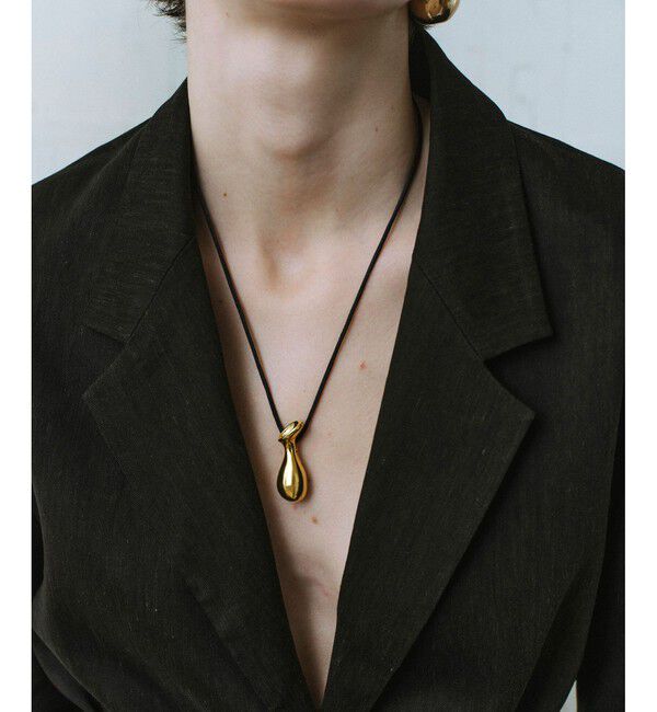 ADAM ET ROPE'「【EMOELLE】水挿しモチーフネックレス」|ネックレス|ゴールド