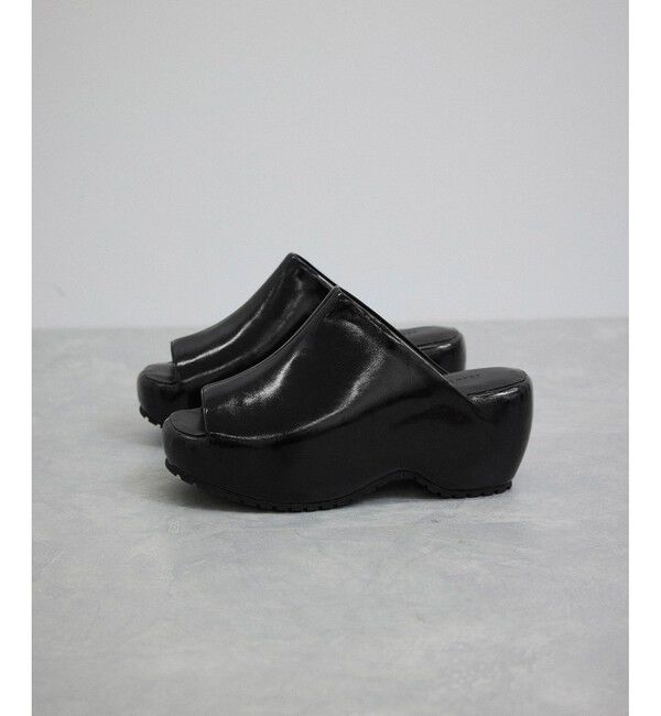 ADAM ET ROPE'「ボリュームソールサンダル」|サンダル|ブラック(01)