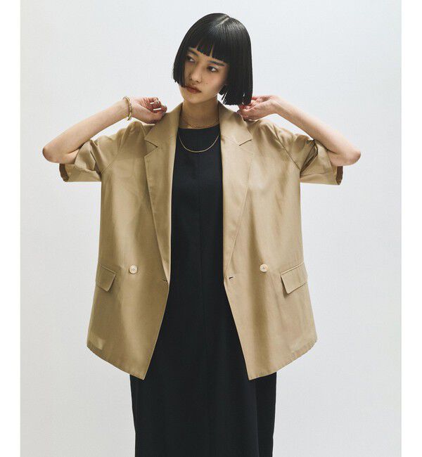 ADAM ET ROPE'「シアージャケット」|テーラードジャケット|