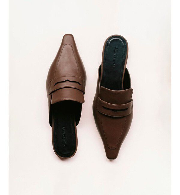 ADAM ET ROPE'「ローファーミュール」|サンダル|