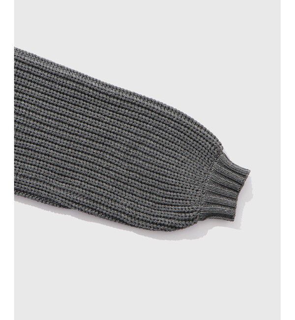 ADAM ET ROPE'「【WEB限定】ボリュームケーブル ニット パーカー / ロングシーズン着用可能 / 超軽量 / ユニセックス」|パーカー|