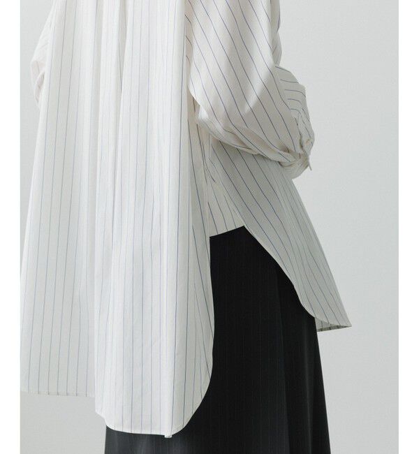 ADAM ET ROPE'「【EMOELLE】オーバーサイズシャツ」|シャツ・ブラウス|