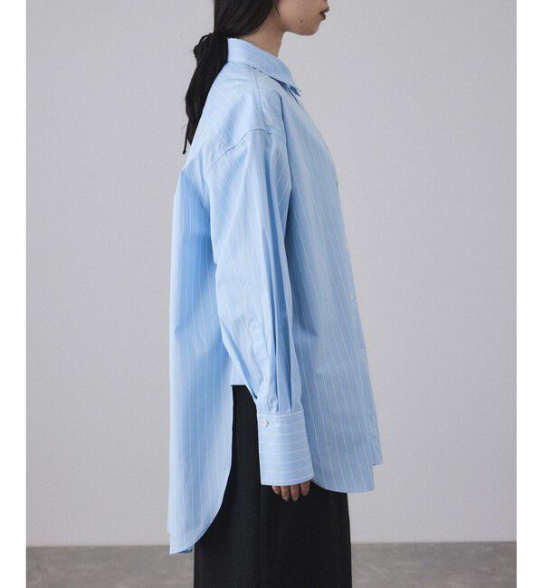 ADAM ET ROPE'「【EMOELLE】オーバーサイズシャツ」|シャツ・ブラウス|