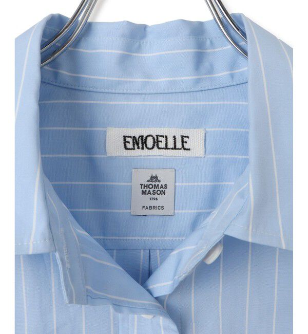 ADAM ET ROPE'「【EMOELLE】オーバーサイズシャツ」|シャツ・ブラウス|