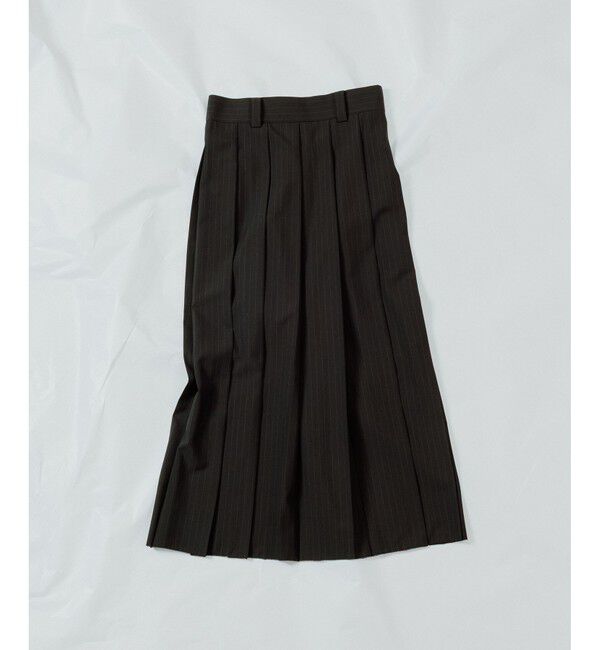 ADAM ET ROPE'「【EMOELLE】フロントプリーツスカート」|スカート|