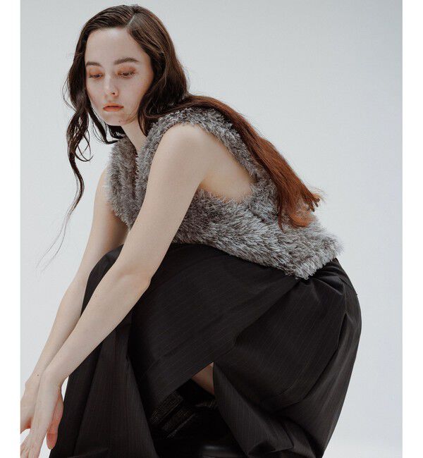 ADAM ET ROPE'「【EMOELLE】フロントプリーツスカート」|スカート|