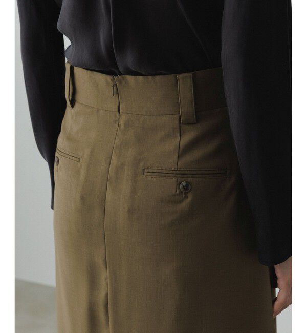 ADAM ET ROPE'「【EMOELLE】フロントプリーツスカート」|スカート|