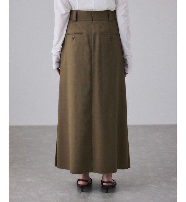 ADAM ET ROPE'「【EMOELLE】フロントプリーツスカート」|スカート|