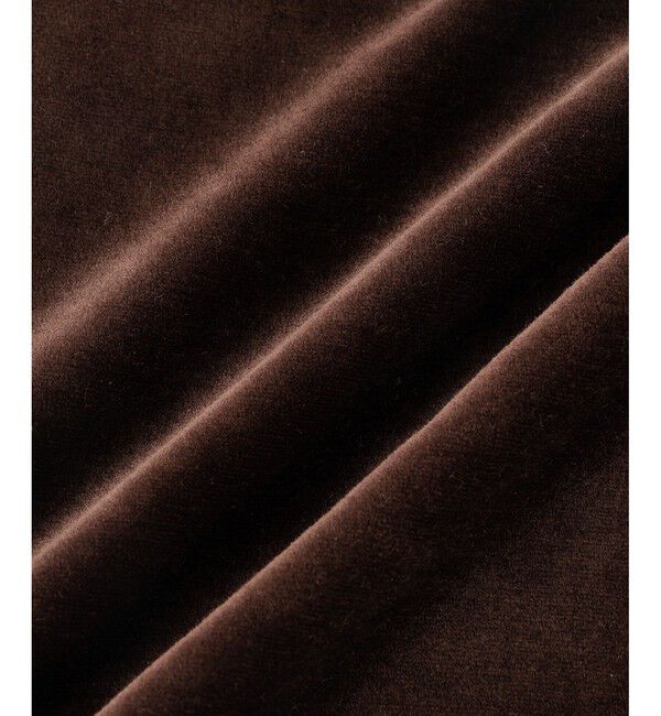 ADAM ET ROPE'「【EMOELLE】カップ付きベロアキャミソール」|キャミソール|