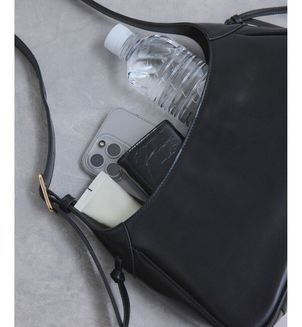 ADAM ET ROPE'「【サステナブル】サイドコードショルダーバッグ」|ショルダー・メッセンジャー|