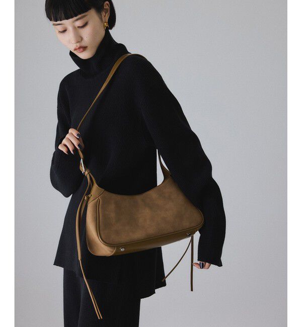 ADAM ET ROPE'「【サステナブル】サイドコードショルダーバッグ」|ショルダー・メッセンジャー|