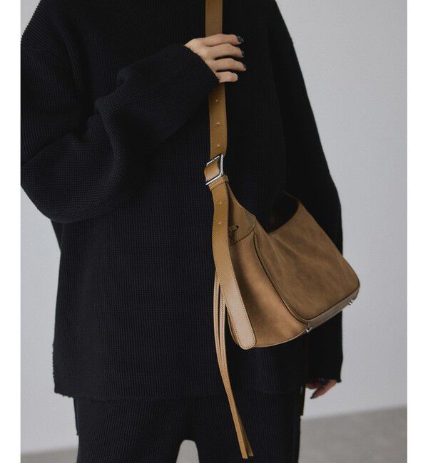 ADAM ET ROPE'「【サステナブル】サイドコードショルダーバッグ」|ショルダー・メッセンジャー|