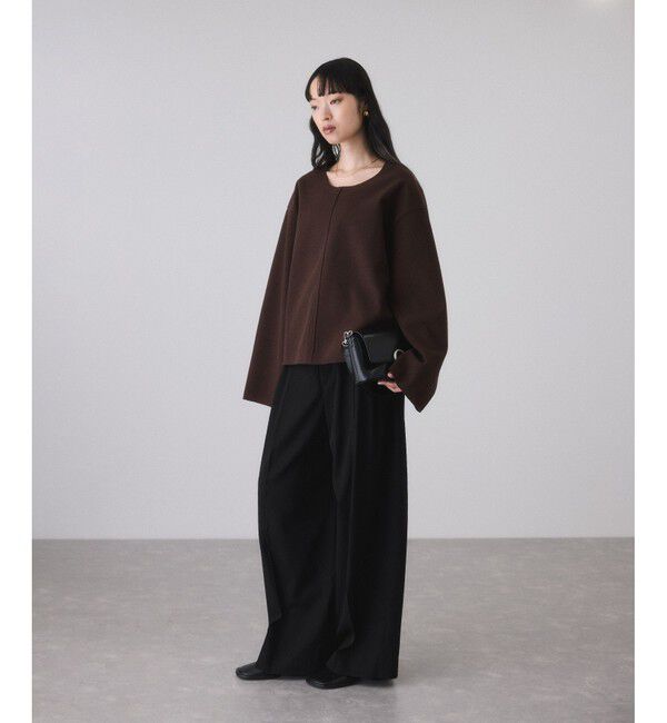 ADAM ET ROPE'「TWドロストドカンスラックス」|スラックス|