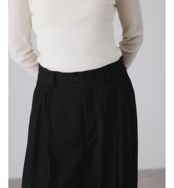 ADAM ET ROPE'「TWドロストドカンスラックス」|スラックス|