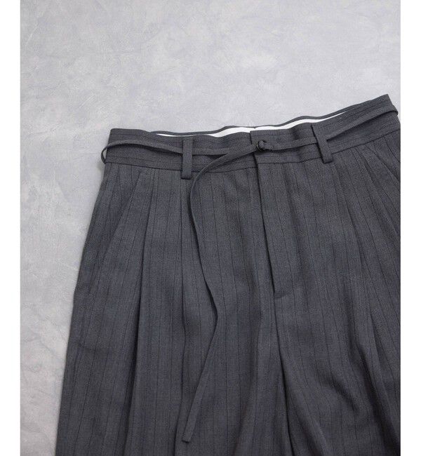 ADAM ET ROPE'「TWドロストドカンスラックス」|スラックス|